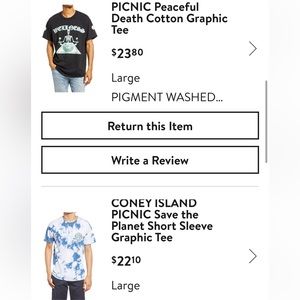 Lot of Coney Island Shirts valued over $250 good condition 2 hoodies 3 shirts